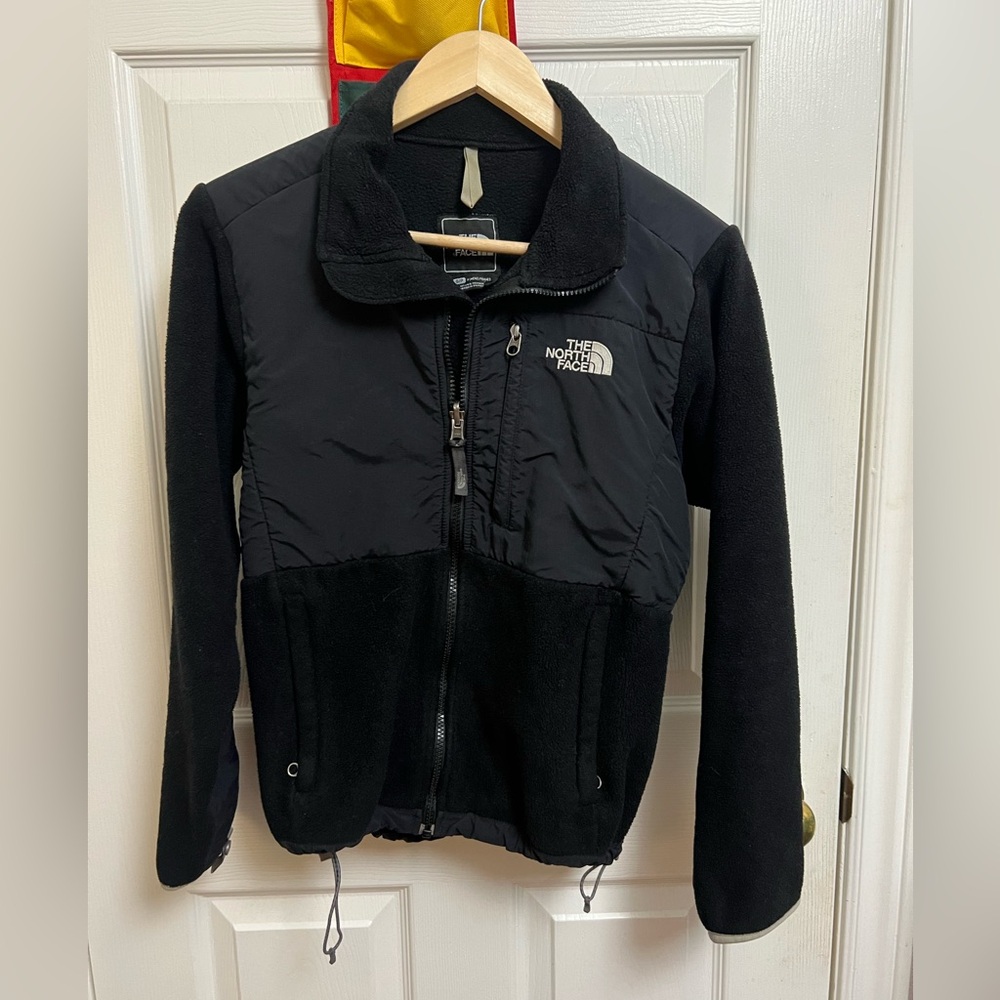 THE NORTH FACE Women's Jacket S/P PolarTec Fleece Black Full Zip